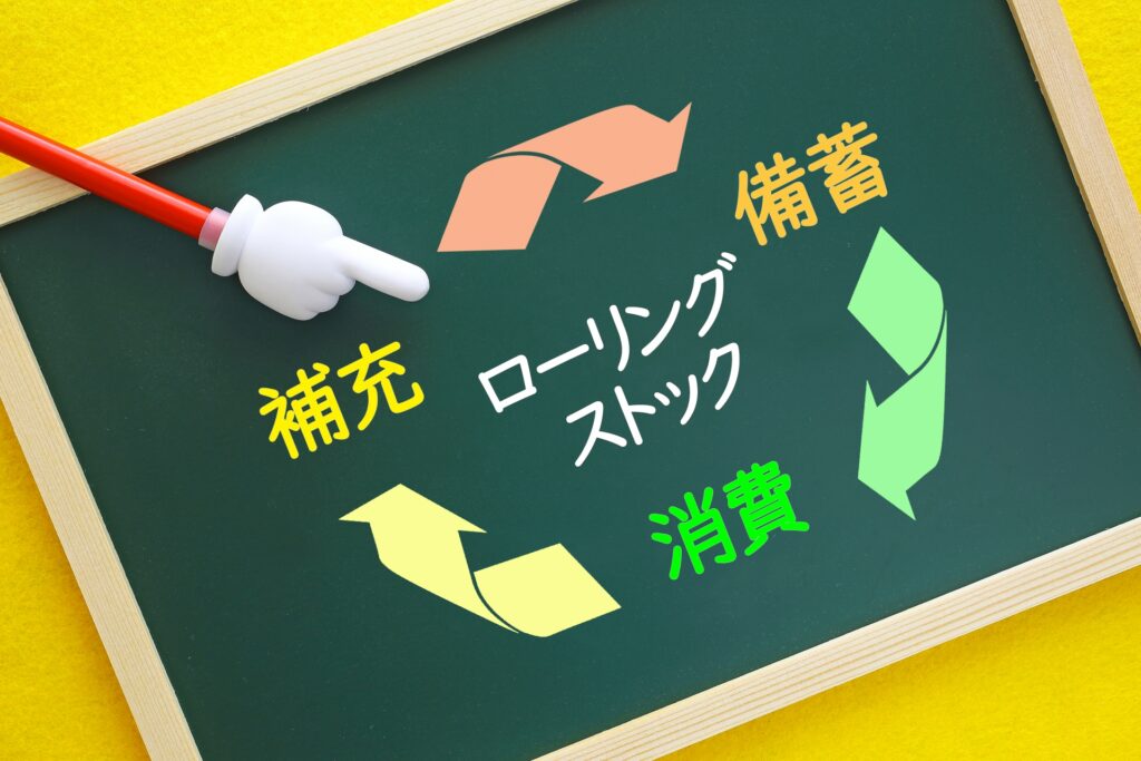ローリングストック（イメージ）