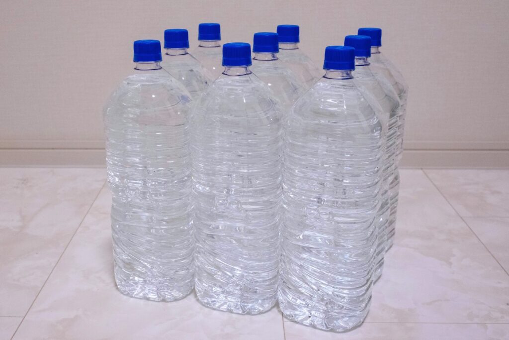 ペットボトル水（備蓄水）